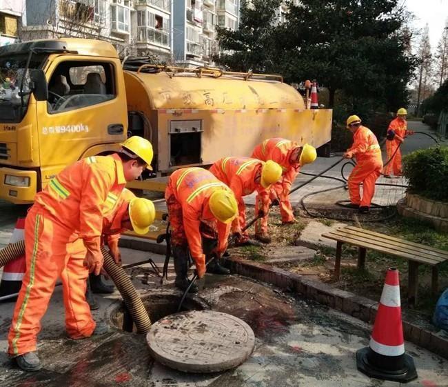 崆峒市政管道清淤