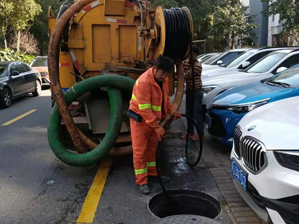 崆峒排污管道清淤